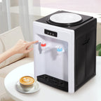 Water Dispenser, Electric Hot Water Dispenser,  Drinking Fountain Office Home Hot and Cold Table Drinking Machine