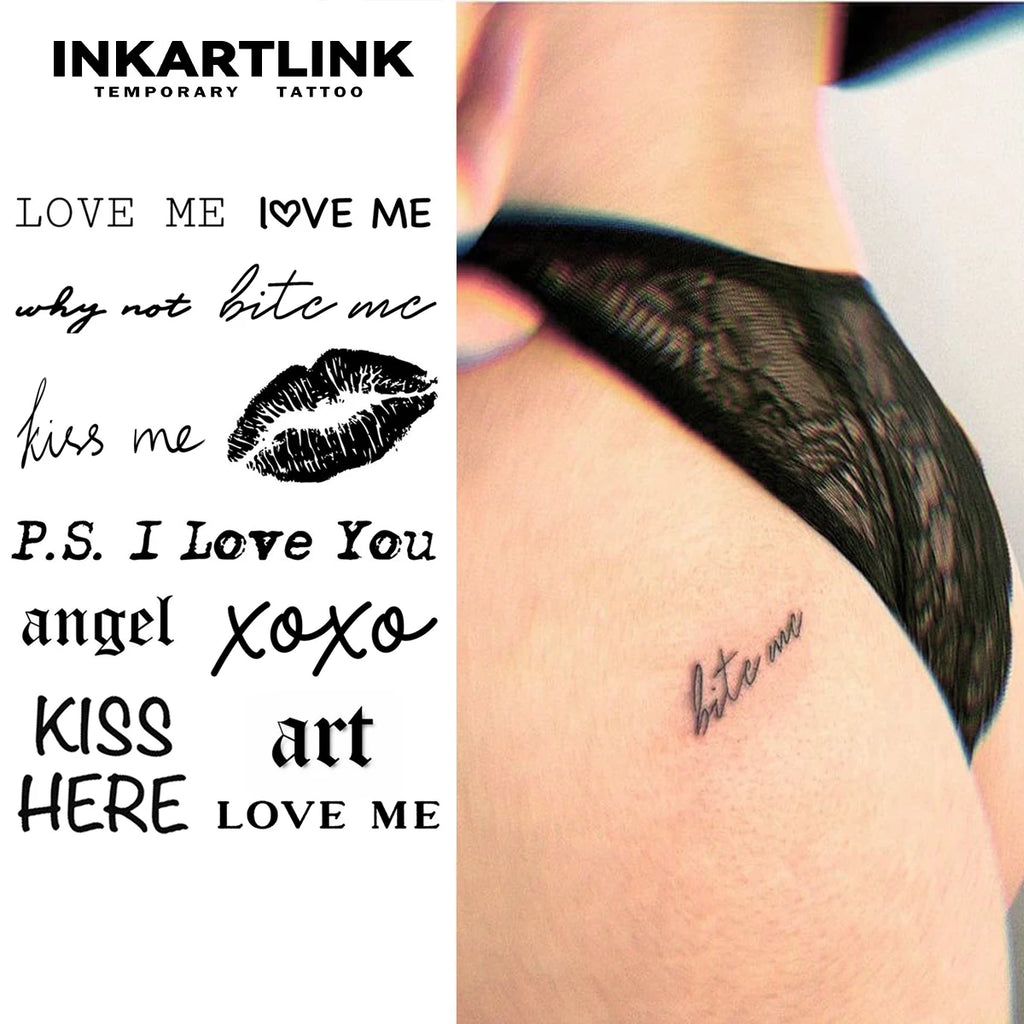 Art Temporary Tattoo,Lasts To 15 Days New Technology Magic Waterproof Semi Permanent Sticker.