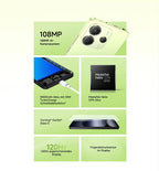 Global Version Xiaomi Redmi Note 14 4G Smartphone MediaTek Helio G99-Ultra 108MP AI Camera 5500mAh Battery 6.67" 120Hz Display
