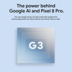 Google Pixel 8 Pro, Google Tensor G3, 6.7, 50 MP and 48 MP, OLED 120Hz, IP68/water resistant, 5050 mAh, 5G