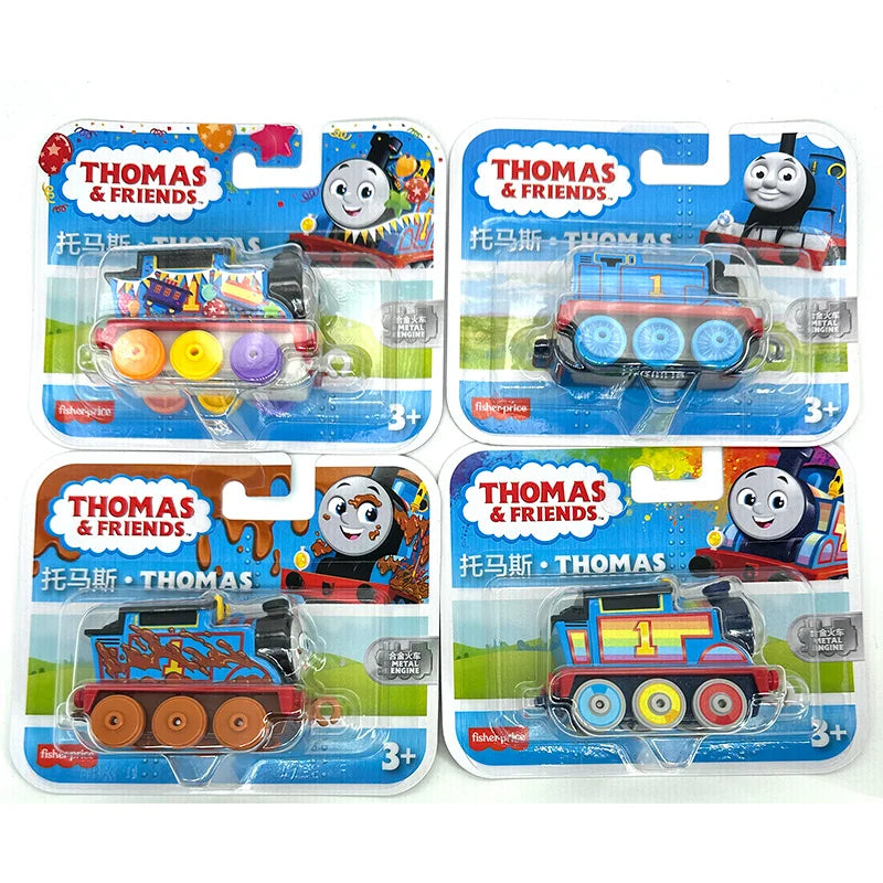 In stock Thomas & Friends Trackmaster Train Plush Along Boys Toy 1/43 Diecast Bruno Gordon Nia Hiro Crane Kana Diesel Model Gift Secondary image