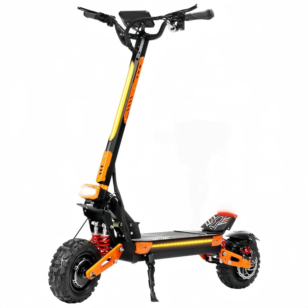 VREOM Z36-Adults Electric Scooter-5600W Motor 60V30AH Battery Off Road E-Scooter,75KM/H Speed 11'' Tire Foldable EScooter