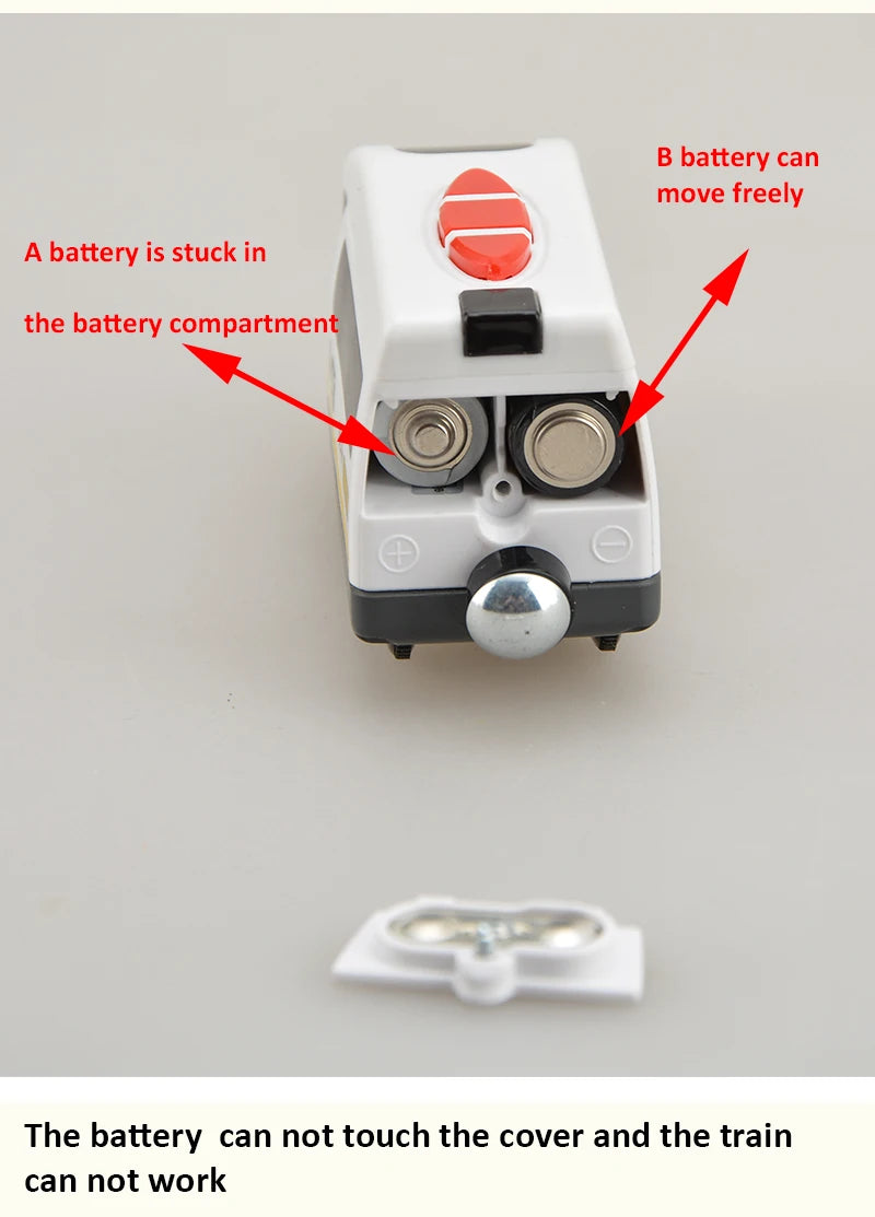 Kids RC Electric Train Set Locomotive Magnetic Train Diecast Slot Toy Fit for Wooden Train Railway Track Toys for Children Gifts