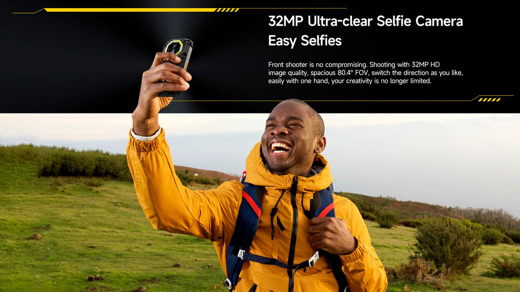Ulefone Armor Mini 20 Pro 5G 4.7" Rugged Phone 64MP Night Camera  6200mAh Smartphone LED Light 16+256GB Android 14 Mobile phone