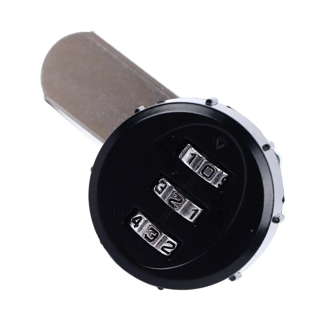 Combination Cabinet Cam Lock Mini 3 Digit Password Mechanical Cabinet Lock for Drawer Mailbox  Security Locks for Cabinet