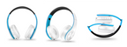 Men Gift Gold Wireless Headphones Bluetooth Earphone Stereo Headset Game with Build-in MIC with Universal for Android and iOS