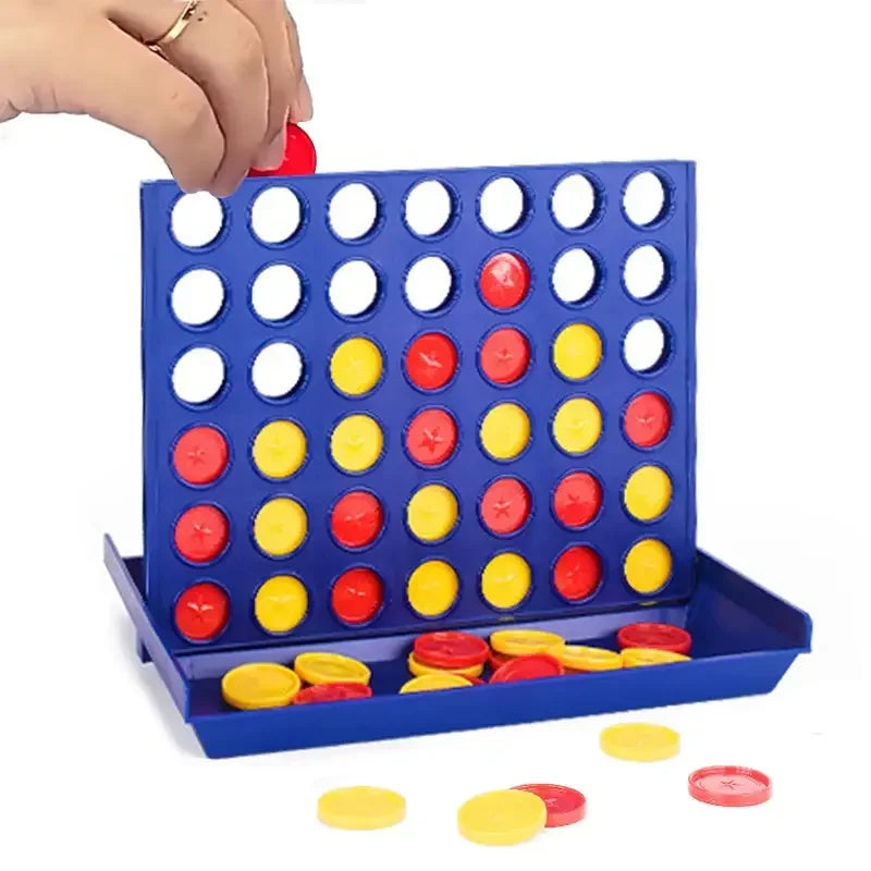 Connect Four In A Line Board Game Connect Classic Family Board Game Toy Fun Educational Toy for Kids Children Entertainment Game Secondary image