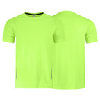 Muscle Training Compression T-shirt Man Running Dry Fit Tee Plain Color Plus Size Gym Men's T-shirts Sports Men Tops Sweatshirt
