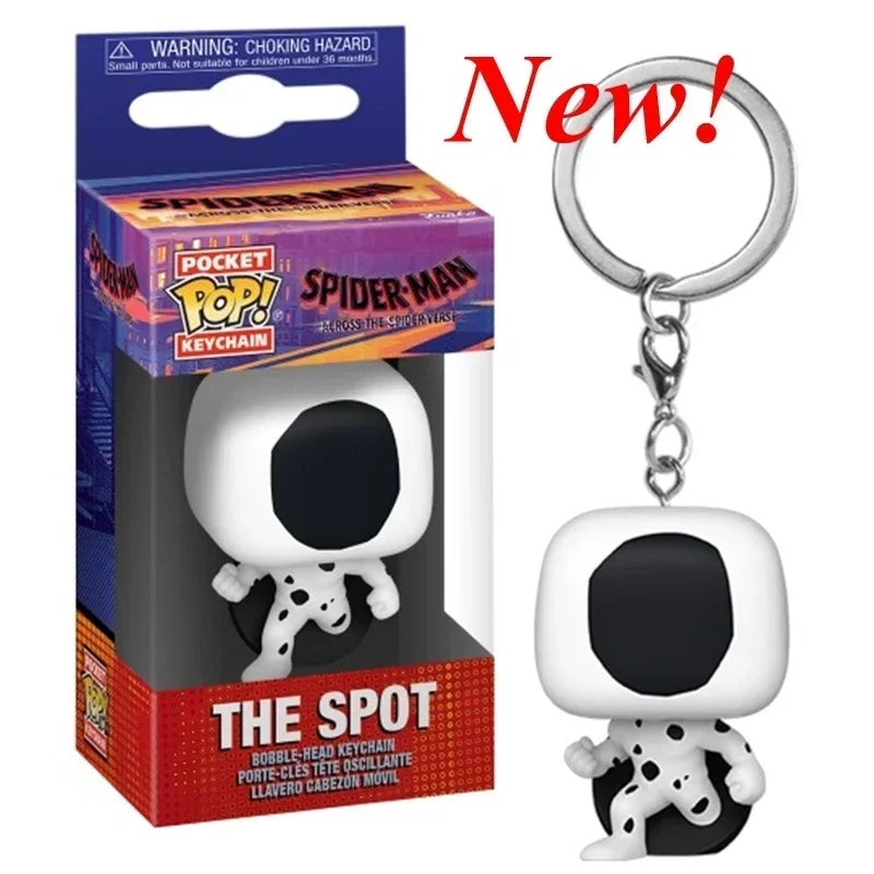 2026 Funko Keychains Ranger Red Blue Pink Minion Kevin Otto Stuart Spider Spot Vash Ahsoka Inuyasha Homer Sam Sally Figure Toys
