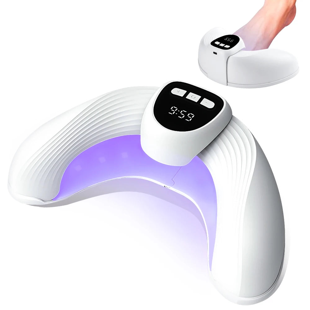 Household Fungal Nail Laser Device Wireless Foot Repair Toenail Fingernail Anti Fungus Infection Paronychia Onychomycosis Care Main image