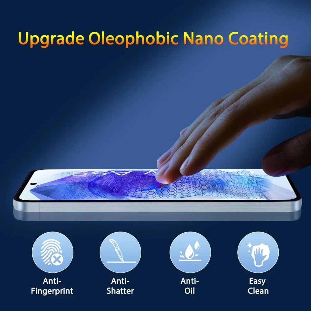 3PCS HD Tempered Glass For Samsung A17 A27 A37 A57 A16 A26 A36 A56 A55 A53 A54 A35 A25 A15 Screen Protector Samsung Galaxy S26 S25 S24 Ultra Cristal Templado S24 FE S23 S22 S21 Plus