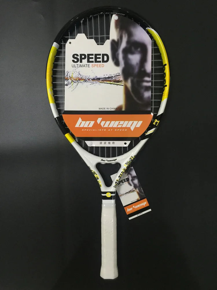 19, 21, 23, 25 inch juvenile and children's tennis racket aluminum alloy carbon male and female ultra light