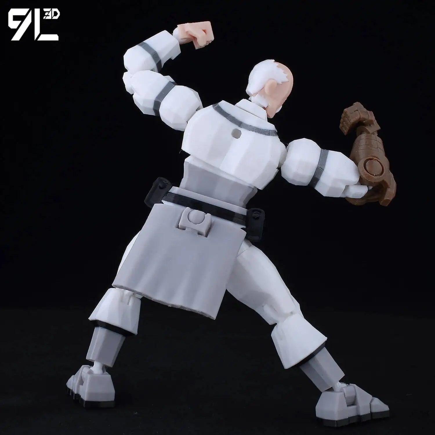 9L3D Lucky 13 Invincible Boy Conquer Omni Action Figure 3D Printed Anime Model Multi-Jointed Poseable Collectible Toy Gift Fan