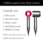 New Super Hair Dryer 220V Leafless Hair Dryer Personal Hair Care Styling Negative Ion Tool Schedule Negative Ion Electric Dryer