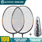 ALP GJ 10U Ultralight 52g T800 Bow And Arrow Badminton Racket Authentic Tensile Force 13kg Outdoor Sports Carbon Fiber Titanium
