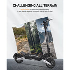 T10 Portable E-Scooter 900W Peak Power 48V 13.5/18 Ah Battery Electric Scooter for Adults 11inch Off-road Tire Scooters Electric