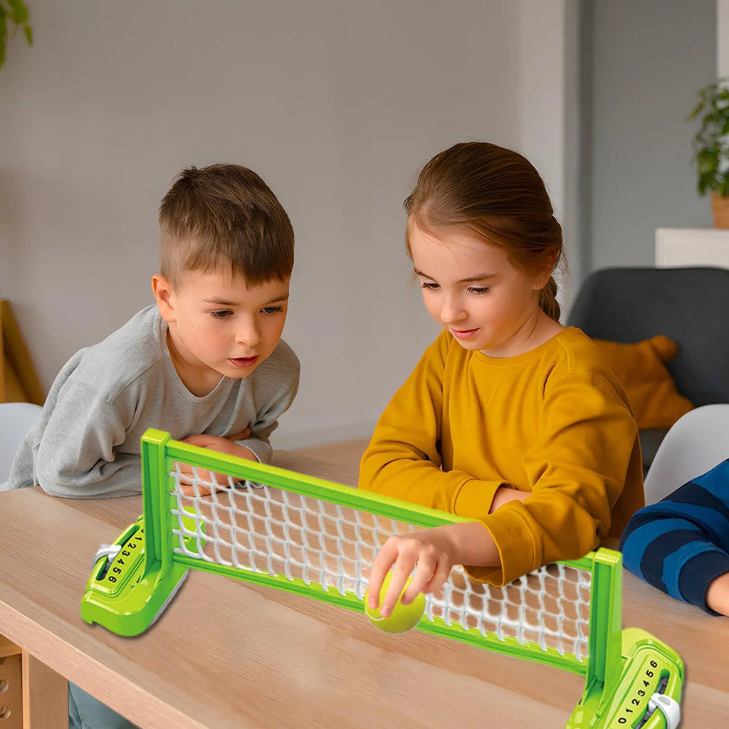 Mini Tennis Set Tennis Play Set with 2 Rackets and 1 Ball Portable Recreational Sport Equipment Indoor Outdoor Game
