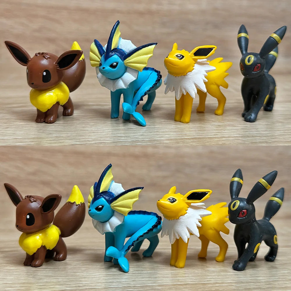 Pokemon Action Figure Pikachu Toys Charmander Squirtle Bulbasaur Pocket Monster Tiny Figure Childrens Gift