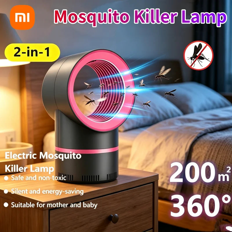 Xiaomi 2-in-1 Mosquito Killer Lamp Electric Fly Trap Insectkiller USB Plugged In Lamp Household  Mute Anti Mosquito Lamp Insect Main image