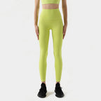 SOISOU Nylon Yoga Pants Gym Leggings Women Girl Fitness Soft Tights High Waist Elastic Breathable No T Line Sports Pants