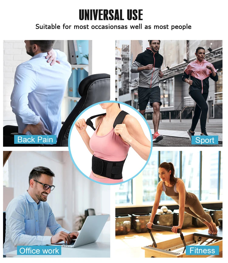 Adjustable Body Orthopedic Support Brace Belt ,pain relief from illess Posturas Shoulder Hunchback Back Posture Corrector belt