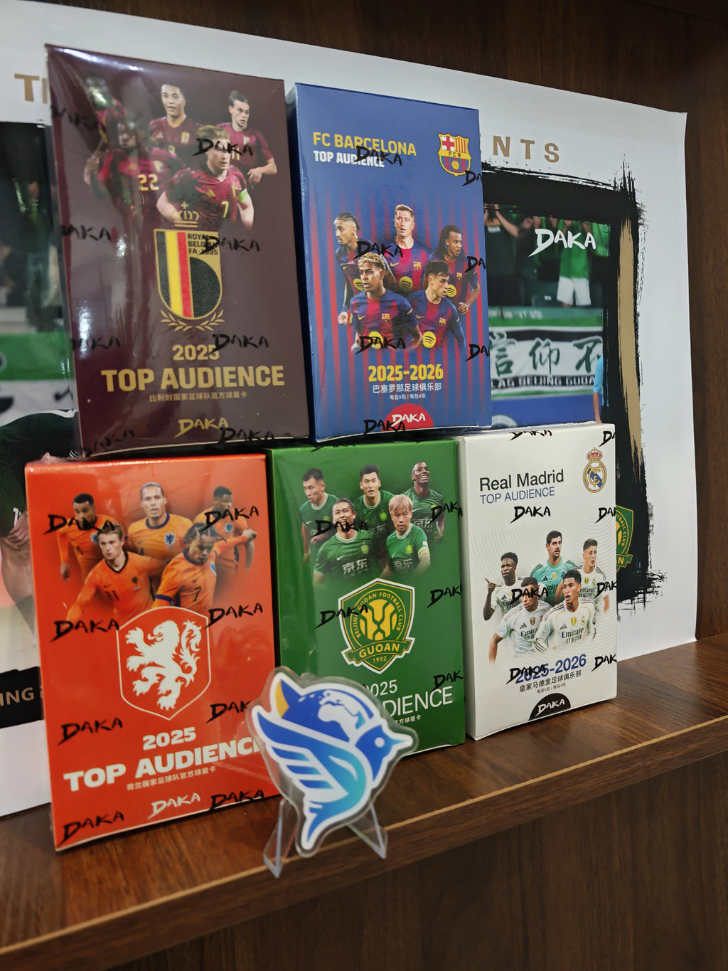 Genuine Original 2025 DAKA Real Madrid Star Cards Collection Box Limited Edition Numbered Signature Must-have for Fan Collecting