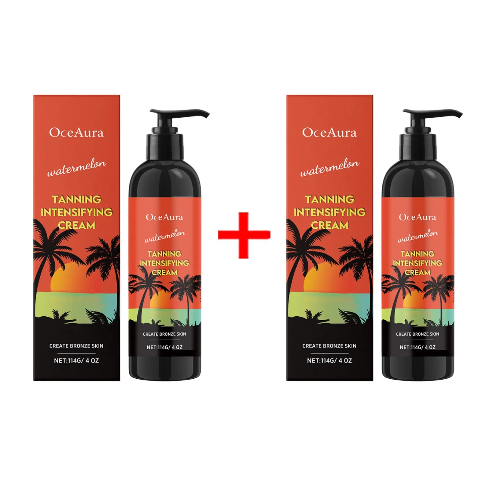 Peach Self Tanner Cream Enhancing Bronzing Boosting Darkening Sunless Tanning Sun Kissed Tone Hydrating Watermelon Bronzer Cream