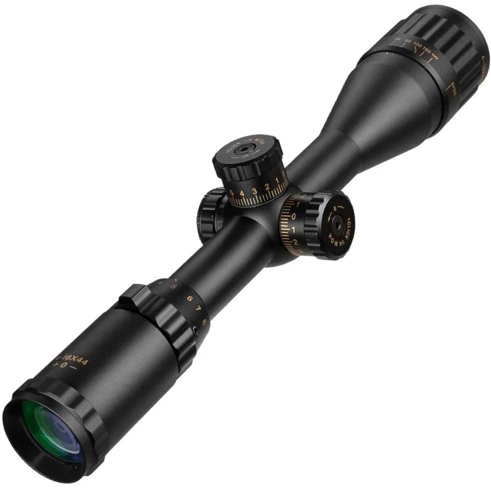 BSA 4-16x44 Tactical Scope Optic Sight Green Red Illuminated Hunting Scopes