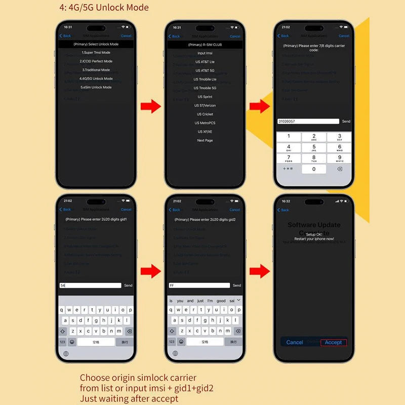 R-SIMCLUB Unlock Card TOP NEWEST MKSD ULTRA V5.3 adhesive 5G MODE QPE IOS16.X IP14 12 sprint cricket metroPCs T-mobile SoftBank