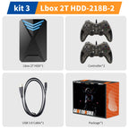 JMachen Hyper Base Lbox Retro Game Console for PS4/PS3/Switch/PS2/Wii/WiiU/PS1 Launchbox 2TB Gaming HDD with 4200+ PC/3D Games