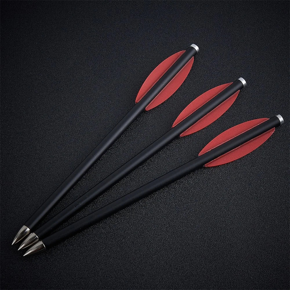 Mixed carbon crossbow for outdoor sports shooting, 6.3 inch, Willow feather, 6pcs/12PCs/24PCs Main image