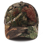 Custom Print Embroidery Outdoor Jungle Fishing Baseball Hat Cap Man Camouflage Hunting Hats Cotton Casquette Trucker Dad Caps