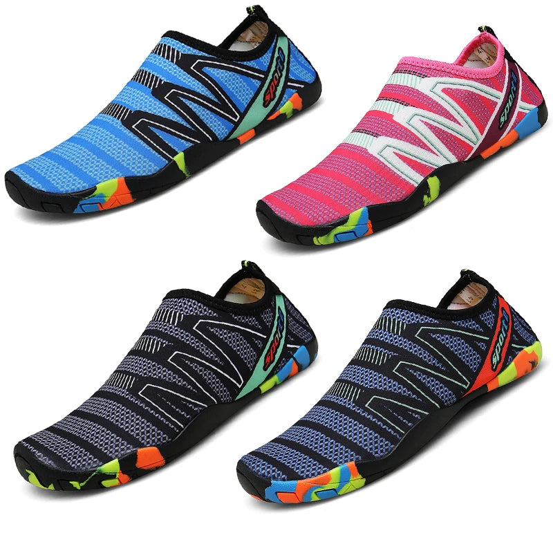 Aqua Shoes Quick Drying Beach Water Shoes Unisex Swimming Aqua Slippers Barefoot Surfing Upstream Sneakers Light Seaside Summer Main image