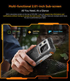 Blackview XPLORE 1 Outdoor Mobile Phone, 5G Waterproof Rugged Smartphone Android 15, 6.78'' 2.4K Display, 16GB+512GB, 20000mAh