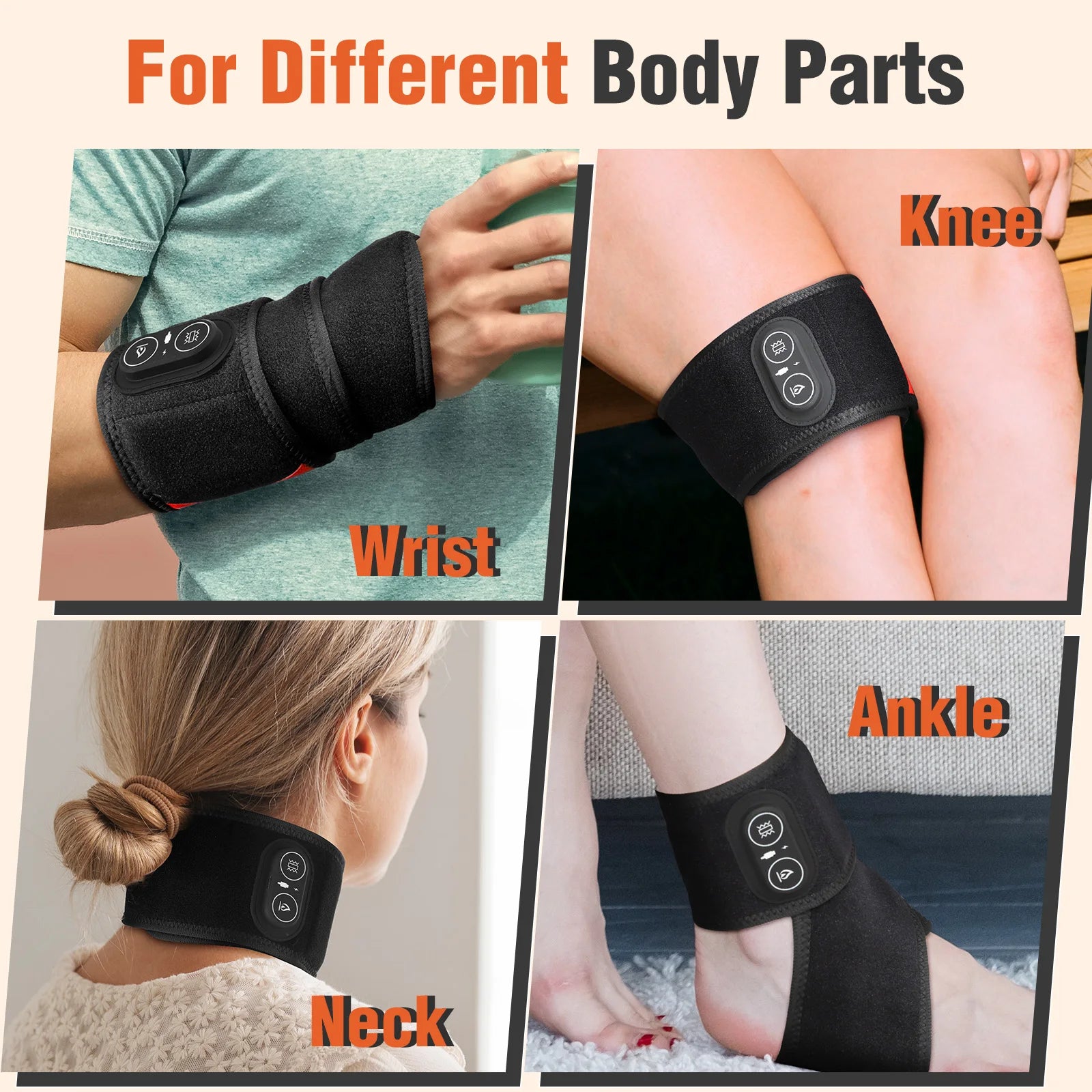 Multifunctional Heating Wrist Protector Sport Protection Hand Massager Support WristBand Pad Brace Tool Heat Health Care Device