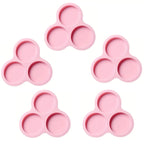 Cavity Air Fryer Egg Mold Silicone Mold for Air Fryer Round Shape Cupcake Nonstick Silicone Muffin Hamburger Pan DIY Cooking