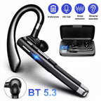 YYK-520 Wireless Headphones Business Bluetooth 5.3 Earphones Hands-free Call Mic Noise Cancelling Headset Earbuds for Driving