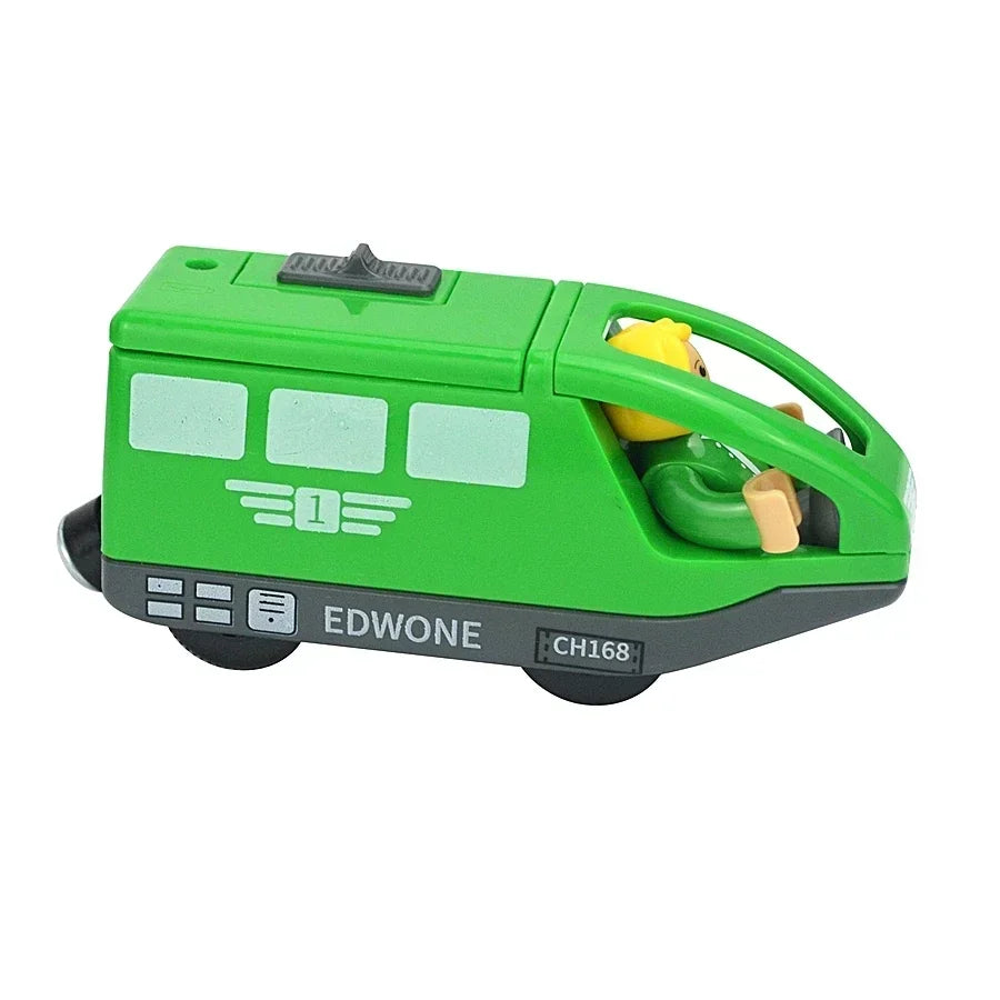 Wooden Train Toys Train Track Magnetic Set Electric Car Locomotive Diecast Slot Fit All Wood Brand Biro Railway Tracks For Kids