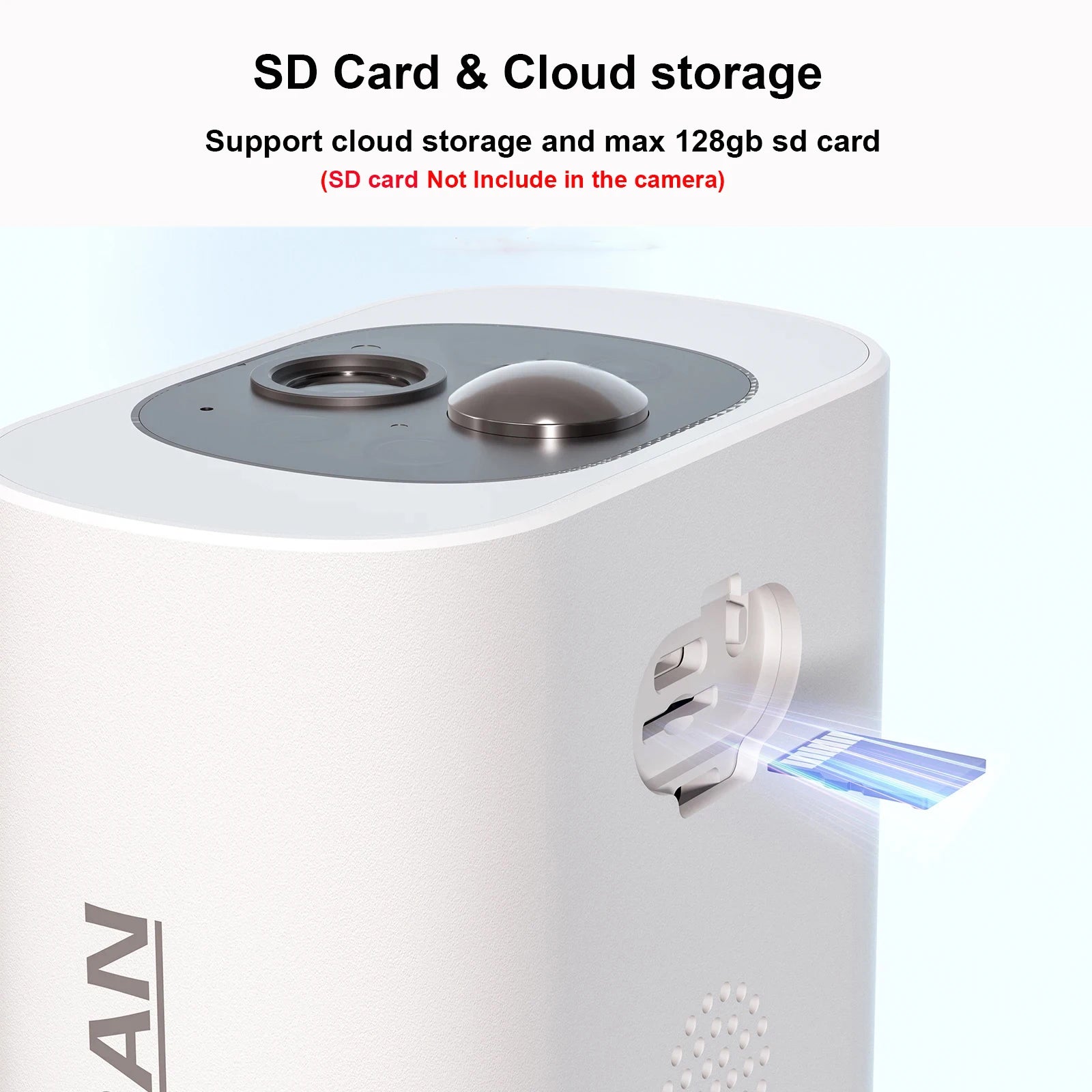 ANRAN 2K Solar Security Camera 3/5MP Outdoor Wireless 2.4G WIFI Camera Battery Cam Floodlight Color Night Vision Can't Add NVR Secondary image