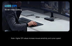 Vention Wireless Bluetooth 5.1 Mouse USB 2.4G Dual-Mode Ergonomic 4000 DPI Mute 6 Button Mouse for MacBook Tablet Laptop PC Mice