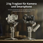 DJI RS 4 Mini Handheld Gimbal Stabilizer For Sony A7/ ZV Camera And Smartphones Intelligent Tracking 4th-Gen Stabilization