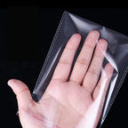 100PCS Opp Self-adhesive Transparent Plastic Bag Clothing Jewelry Packaging Self adhesive Biscuit Candy Packaging Cellophane Bag