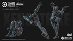 SHEIK MAINLAND 3MIN PROJECT A 3.75inch Super Movable Humanoid Body Strong Attack Alien Figure Assembly Model Toy Collection Gift