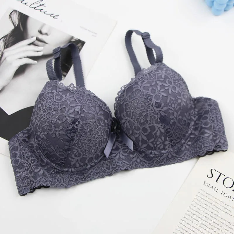 DaiNaFang New Sexy Bras Set Push Up Underwear For Women Adjustable Breathable Design Sweat Absorbing Upper Tray BC Cup Lingerie