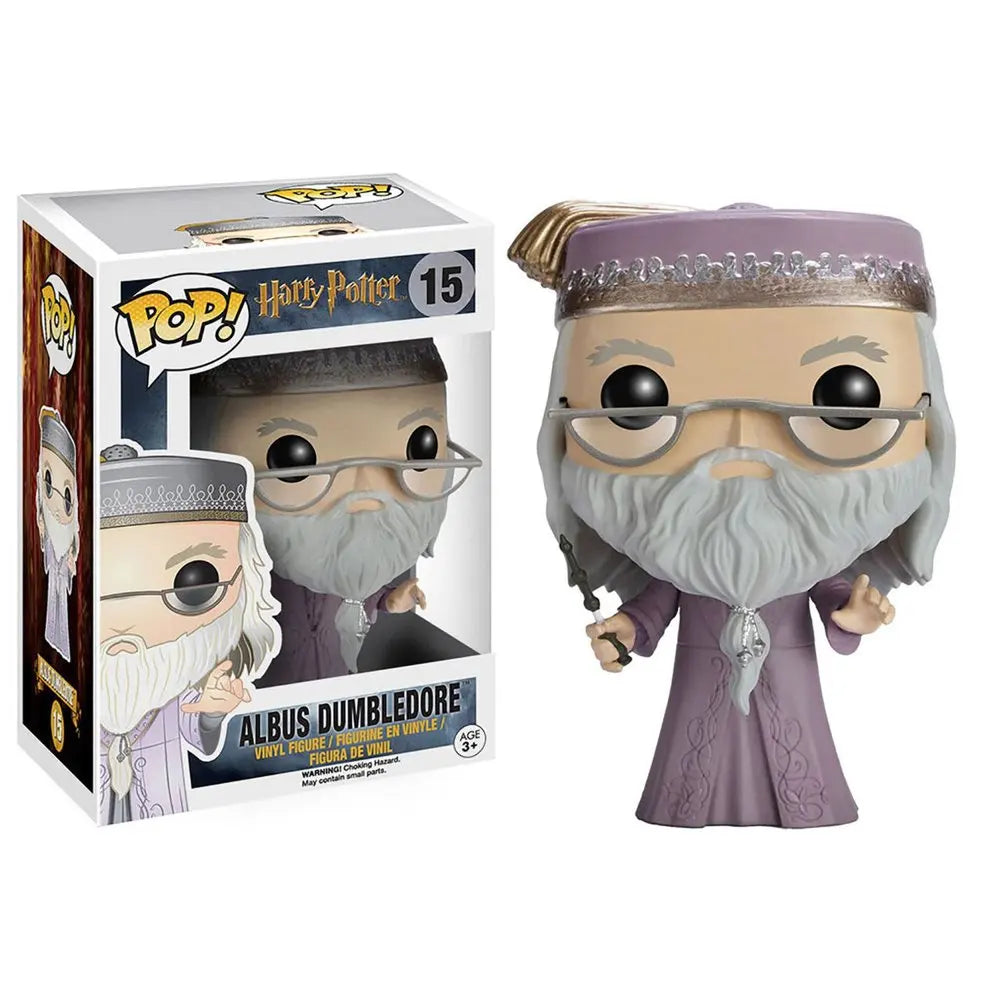 Funko Pop Harri Ron Hermione Tonks Malfoy Dumbledore Snape Fawkes Patronus Potter Fleur Delacour Lucius Malfoy Hedwig Model Toys