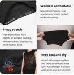 DAREVIE Cycling First Layer Man Compression Seamless Women Bicycle Cycling Inner Sports First Layer Undershirt Bike Base Layer