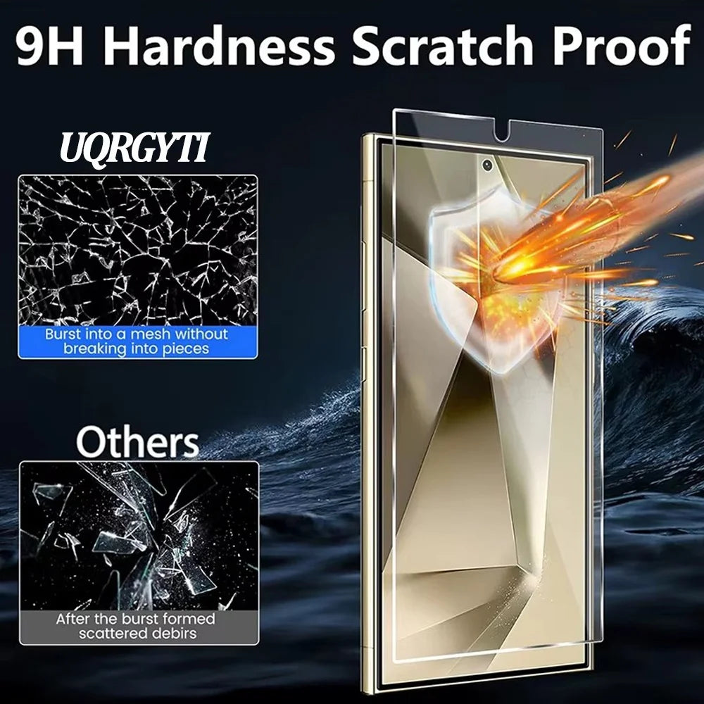 S26 S25 Ultra Protective Glass For Samsung Galaxy S25 S24 Ultra Screen Protector A17 A27 A37 A57 A56 A36 A26 A55 A54 A53 A15 A16 A35 Glass S21 S22 S23 Plus Pelicula Cristal Templado S24 FE Phone Front Film Secondary image