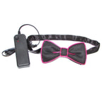 LED Glowing Bow Ties for Men Light Up Ties Personalized Night Club Concert Masquerade Accessory for Carnival Decor