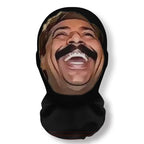 Funny Indian Facial Expression Spoof Abstract Humorous Mask Novelty Live Streaming Outdoor Prop Cosplay Costume Accessories