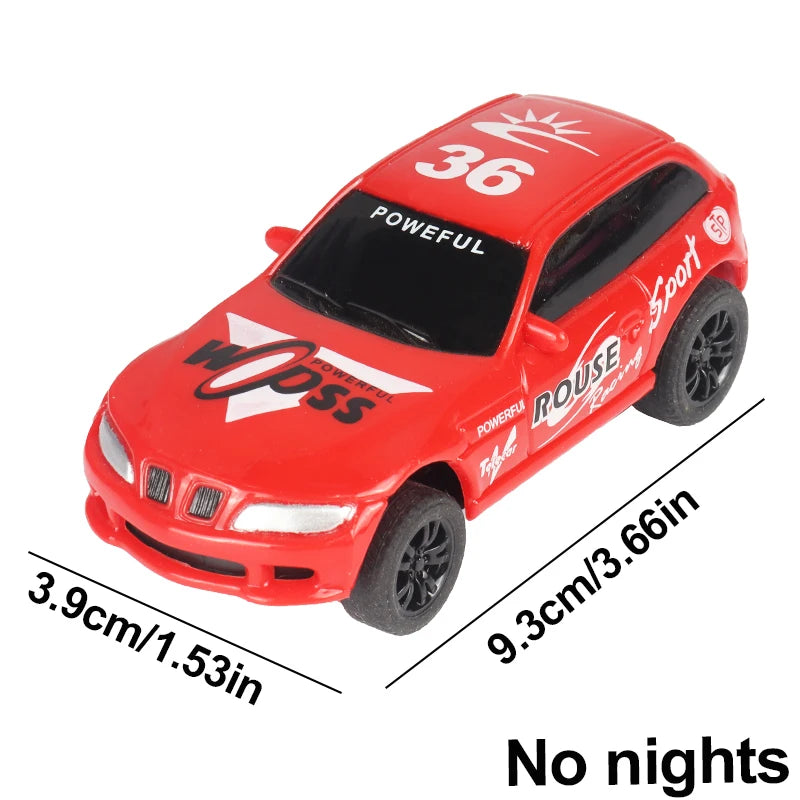 Analog Slot Car Racing R8 Police 1 43 Set Electric Coche Gift Kids For Scalextric Compact Go Ninco Scx Cars Toy